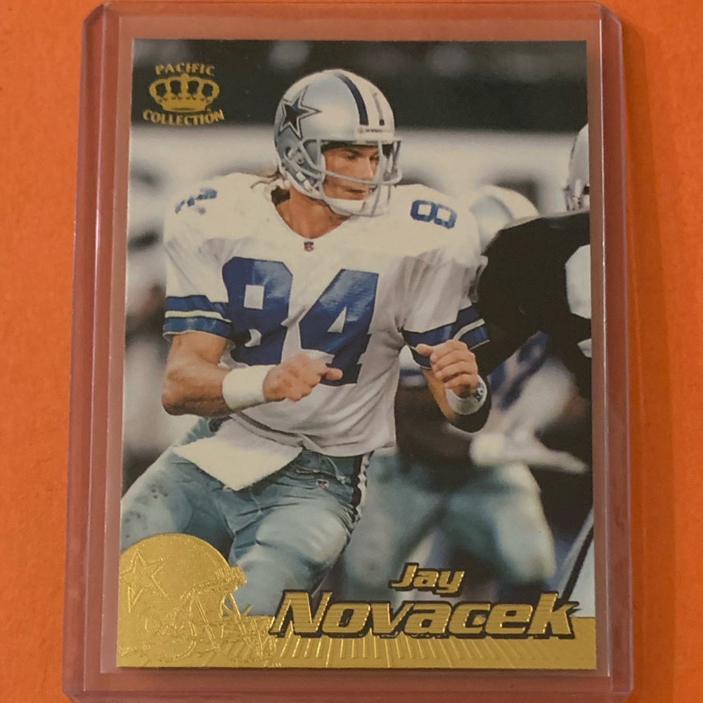 Jay Novacek #106 1996 Pacific Crown Collection Football Trading Card